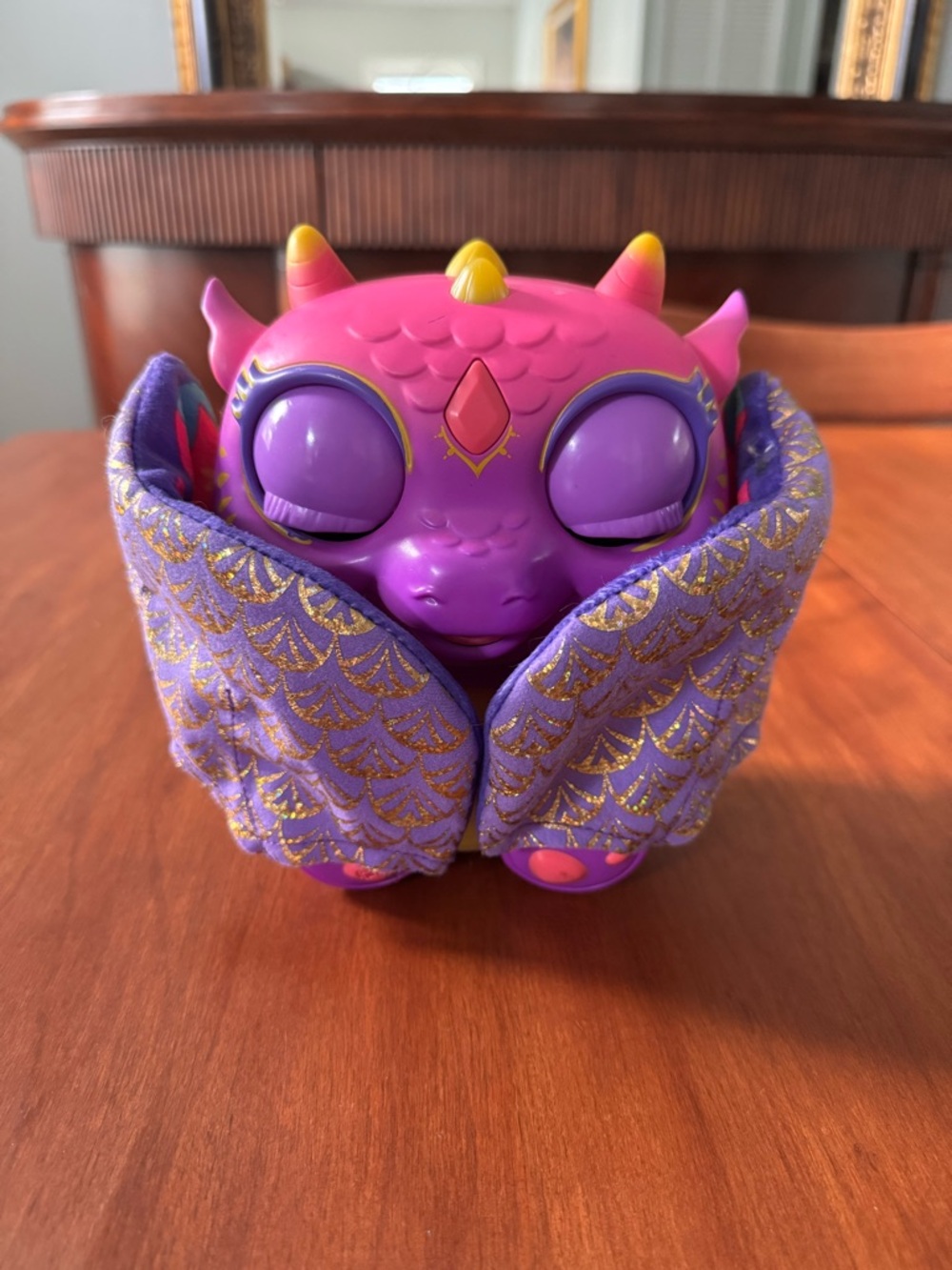 FurReal Friends Moodwing Baby Dragon Purple Interactive Toy